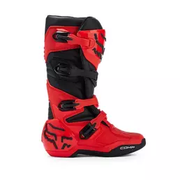 Fox Youth Comp мотоботинки Fluo Red Красный