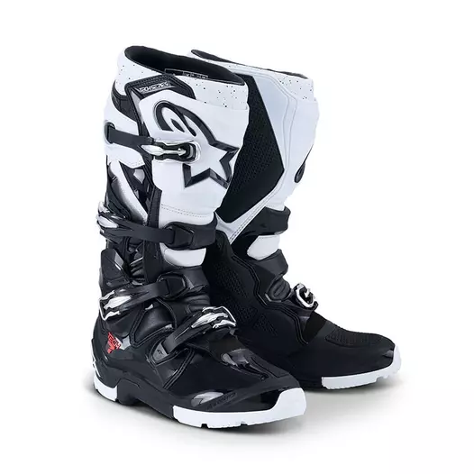 Alpinestars Tech 7 Enduro 26 мотоботинки Black White Черный (размер: 16)