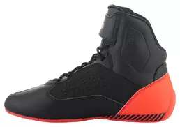 Faster 3 Stiefel black, grey, red