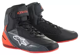 Faster 3 Stiefel black, grey, red