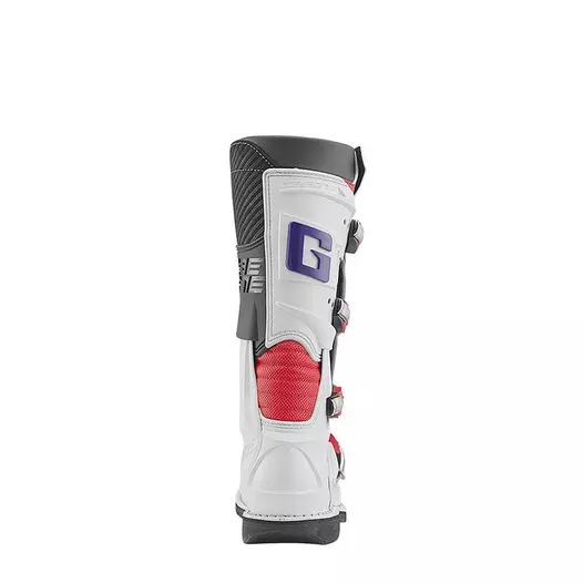 Gaerne Gxj Kid мотоботинки White Red Purple Фиолетовый