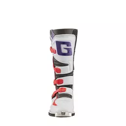 Gaerne Gxj Kid мотоботинки White Red Purple Фиолетовый