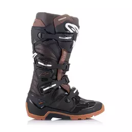 Alpinestars Tech 7 Enduro мотоботинки Black Brown Коричневый