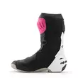 Alpinestars Supertech R мотоботинки Magenta White Yellow Розовый