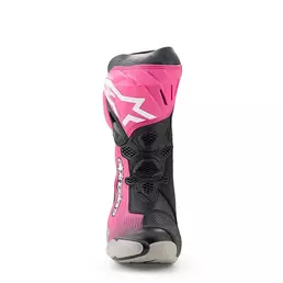 Alpinestars Supertech R мотоботинки Magenta White Yellow Розовый