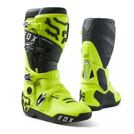 Fox Instinct 2.0 мотоботинки Fluo Yellow Желтый (размер: 11)