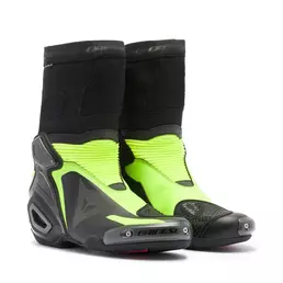 Dainese Axial 2 мотоботинки Black Yellow Fluo Желтый