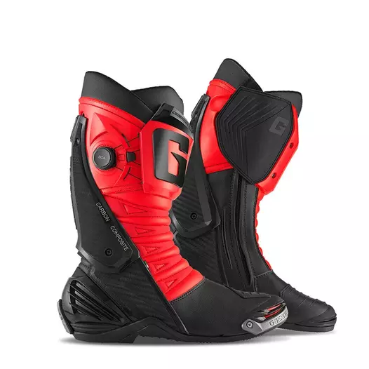 Gaerne Gp1 Ls мотоботинки Black Red Fluo Красный (размер: 40)