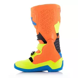 Alpinestars Tech 5 мотоботинки Orange Blue Yellow Оранжевый