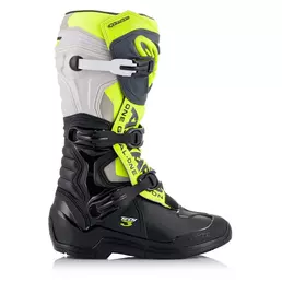 Alpinestars Tech 3 мотоботинки Grey Yellow Fluo Желтый