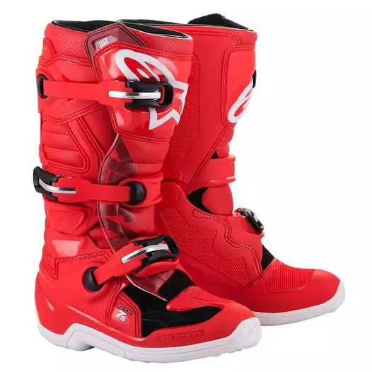 Alpinestars Tech 7s Kid мотоботинки Red Красный (размер: 2)