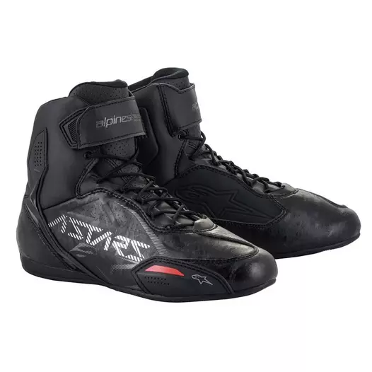 Alpinestars Faster 3 мотоботы Black Gun Metal Черный (размер: 9.5)