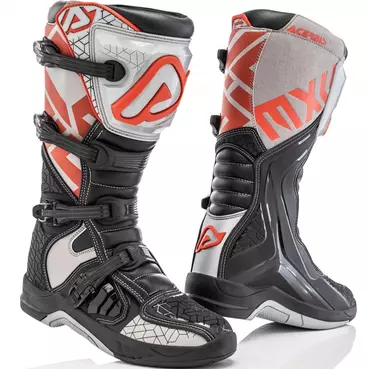 Acerbis X-team мотоботинки Black Grey Серый