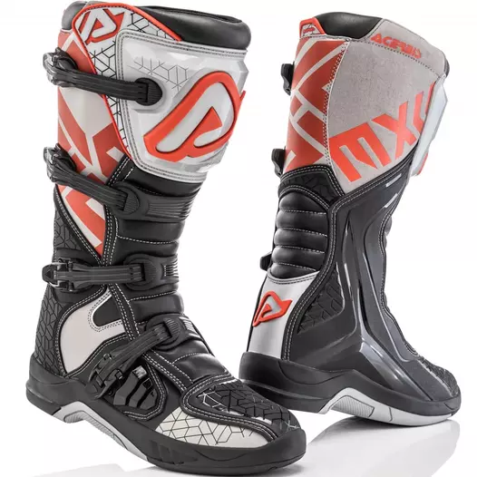 Acerbis X-team мотоботинки Black Grey Серый (размер: 43)