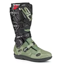 Sidi Crossfire 3 Srs мотоботинки Army Black Зеленый