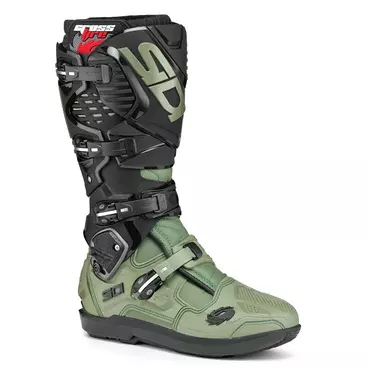 Sidi Crossfire 3 Srs мотоботинки Army Black Зеленый