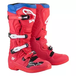 Alpinestars Tech 5 мотоботинки Red Blue Черный