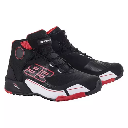 Alpinestars Mm93 Cr X Drystar мотоботы Red White Красный (размер: 10,5)