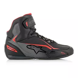 Alpinestars Faster 3 мотоботы Black Red Красный