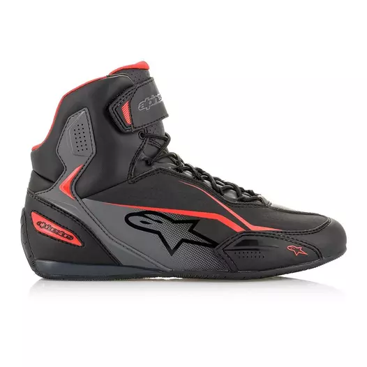 Alpinestars Faster 3 мотоботы Black Red Красный