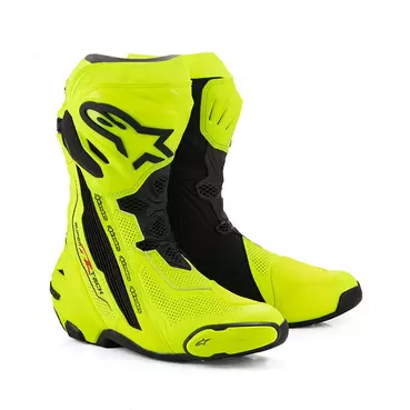 Alpinestars Supertech R Vented мотоботинки Yellow Fluo Желтый