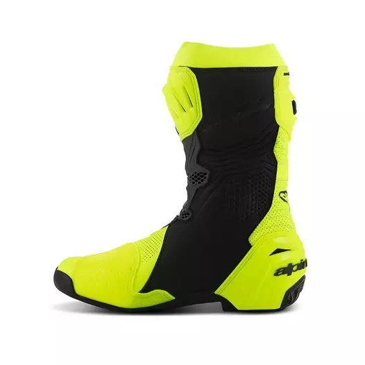 Alpinestars Supertech R Vented мотоботинки Yellow Fluo Желтый