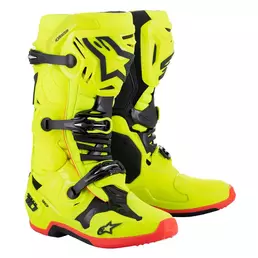 Alpinestars Tech 10 мотоботинки Yellow Fluo Желтый