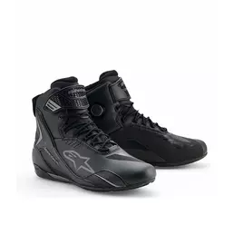 Alpinestars Faster-4 Drystar мотоботы Black Grey Серый