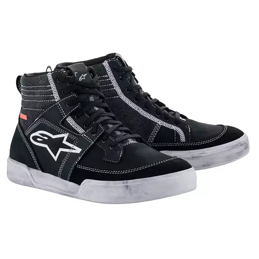 Alpinestars Ageless мотоботы Black White Grey Черный (размер: 9.5)