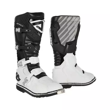 Acerbis X-race мотоботинки White Black Черный