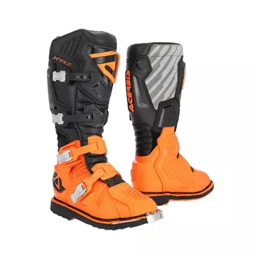Acerbis X-race мотоботинки Orange Black Оранжевый