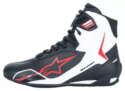 Faster 4 Stiefel Black, White, Red
