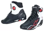Faster 4 Stiefel Black, White, Red