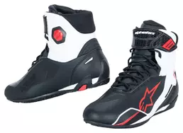 Faster 4 Stiefel Black, White, Red