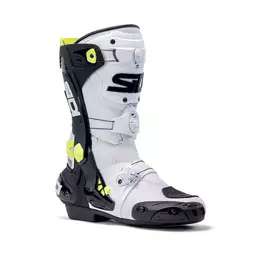 Sidi Rex 24 мотоботинки White Black Yellow Белый