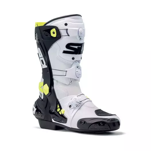 Sidi Rex 24 мотоботинки White Black Yellow Белый (размер: 40)