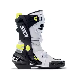 Sidi Rex 24 мотоботинки White Black Yellow Белый