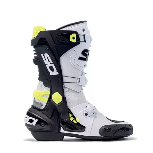 Sidi Rex 24 мотоботинки White Black Yellow Белый