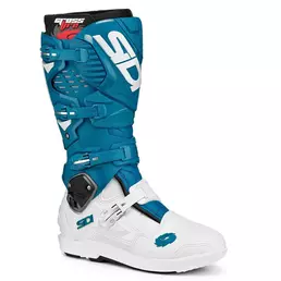 Sidi Crossfire 3 Srs мотоботинки White Petrolium Синий