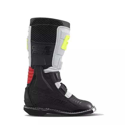 Gaerne Gxj Kid мотоботинки Black White Red Белый