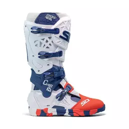 Sidi Crossair X Bottes White Blue Red Синий