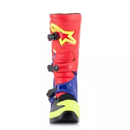 Alpinestars Tech 3 мотоботинки Red Blue Yellow Желтый
