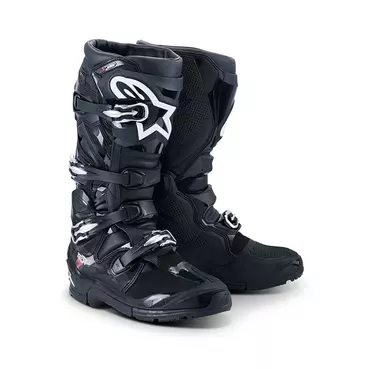 Alpinestars Tech 7 Enduro Drystar 26 мотоботинки Black Черный
