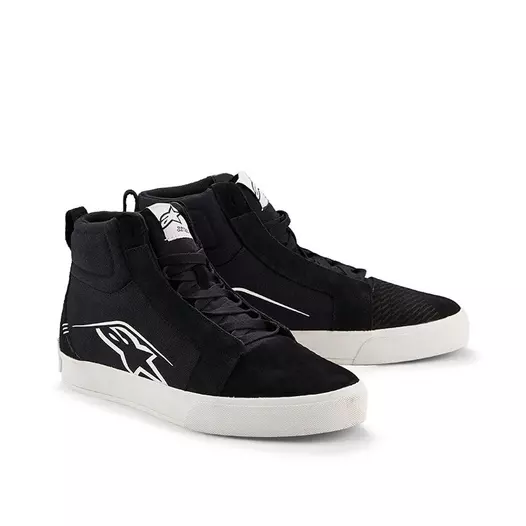 Alpinestars Ride-63 Canvas мотоботы Black White Черный (размер: 10,5)