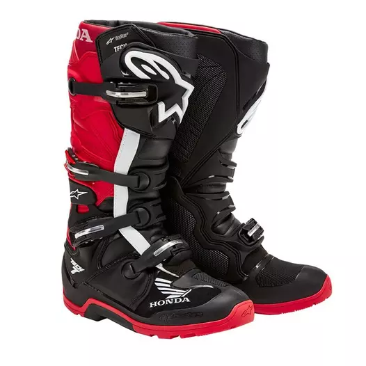Alpinestars Honda Tech 7 Enduro Drystar мотоботинки Red Красный (размер: 16)