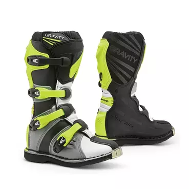 Forma Gravity Kid мотоботинки Gray White Yellow Желтый