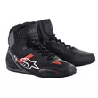 Alpinestars Faster 3 Rideknit мотоботы Grey Red Черный (размер: 10,5)