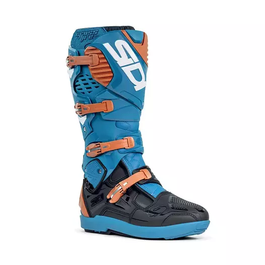 Sidi Crossfire 3 Srs мотоботинки Petrol Bronze Синий (размер: 44)