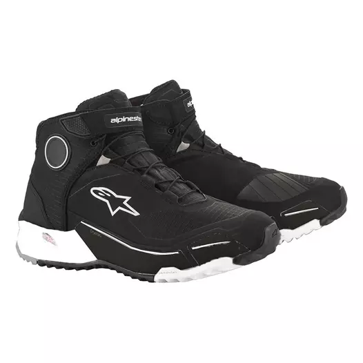 Alpinestars Cr X Drystar мотоботы Black White (размер: 8.5)