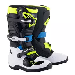 Alpinestars Tech 7s Kid мотоботинки White Yellow Белый